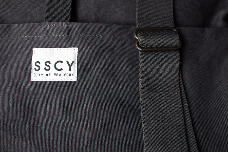 SSCY Tack Day convertible tote backpack messenger bag detail